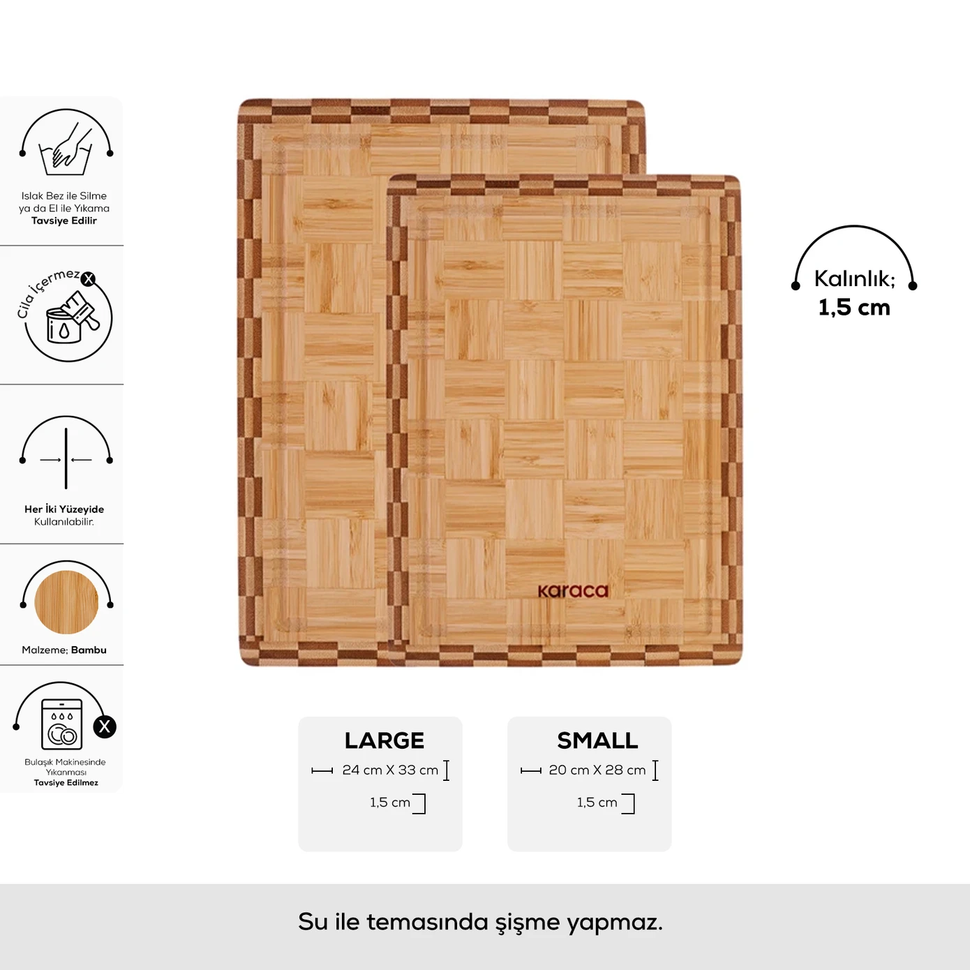 KARACA DEVİN 2-PIECE CUTTING BOARD