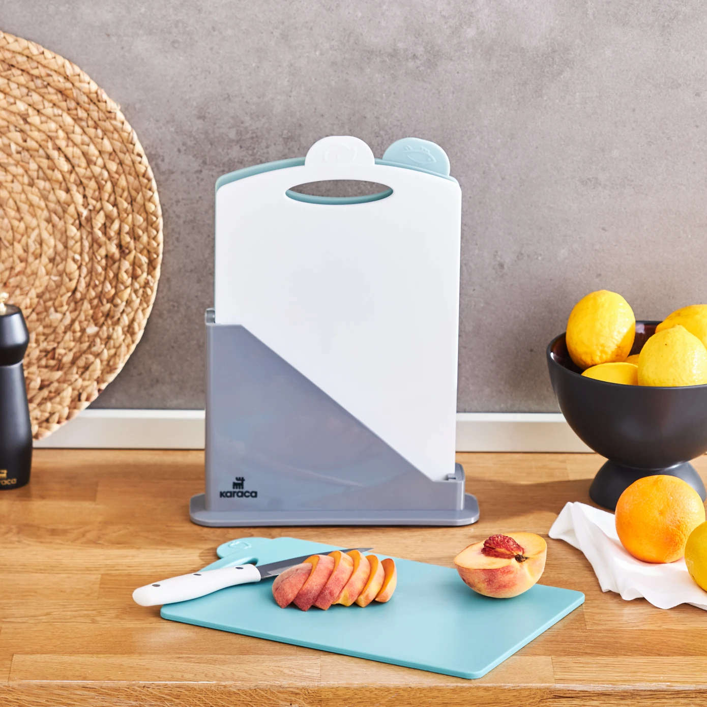 KARACA DREW 4 PIECE CUTTING BOARD