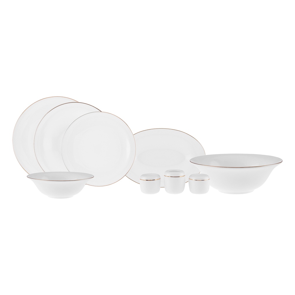 KARACA FINE PEARL NEW FAME GOLD 58 PIECE YMT RND