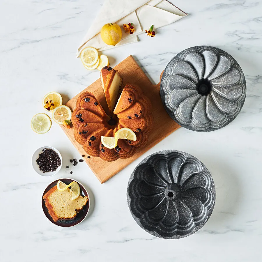 KARACA GARCIA ANTHRACITE CAST CAKE MOLD 25,5 CM