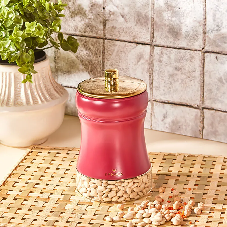 Karaca Gold Berry Cam Saklama Kabı Small