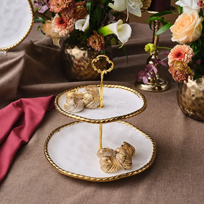 KARACA GOLDEST 2 KATLI KURABİYELİK, GOLD