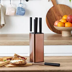 KARACA GRAMMY 6 PARÇA BIÇAK SETİ, BRONZ