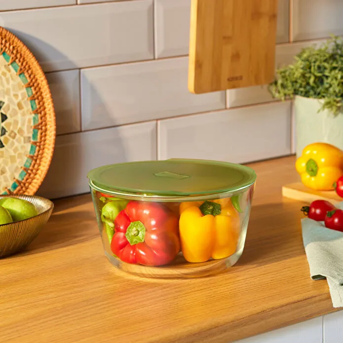 KARACA GREEN YUVARLAK 2700 ML SAK, YEŞİL