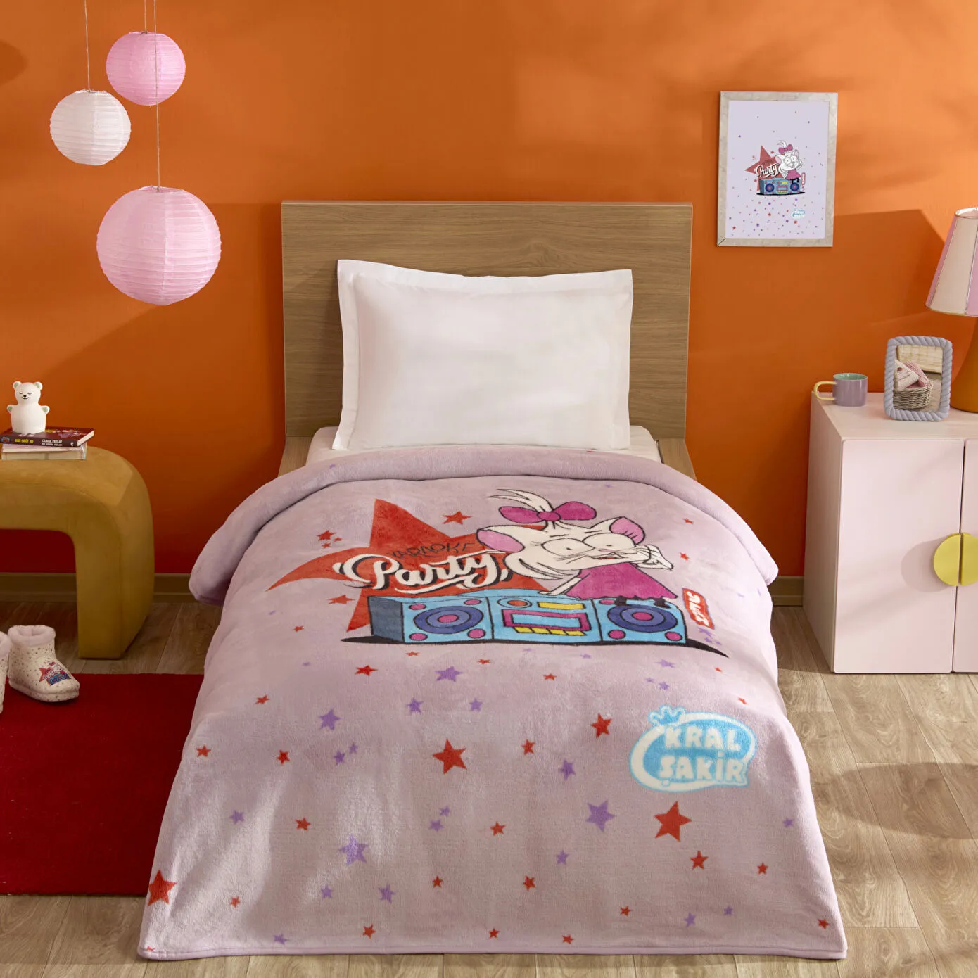 KARACA HOME X KRAL ŞAKİR BATTANİY, PEMBE