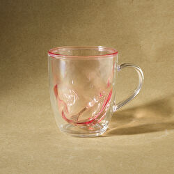 KARACA KARYA AKRİLİK KUPA 360 ML, PEMBE