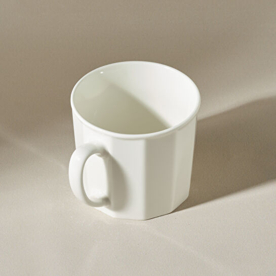 KARACA LAVİN 370 ML KUPA, BEYAZ