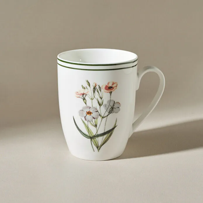 KARACA LITTLE GARDEN 250 ML KUPA, BEYAZ