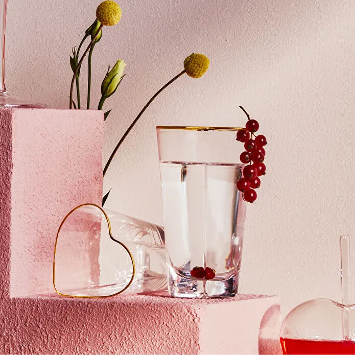 KARACA LOVE MEŞRUBAT BARDAĞI, GOLD