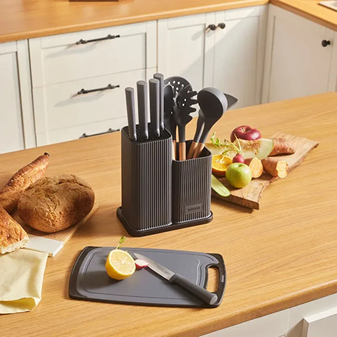 KARACA MASSIMO 12 PARÇA, 25 CM, ANTRASİT