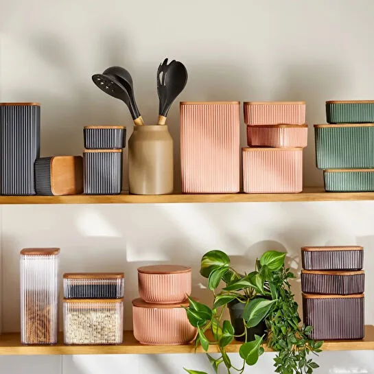 KARACA MASSIMO 3'LÜ SAKLAMA KABI, YEŞİL