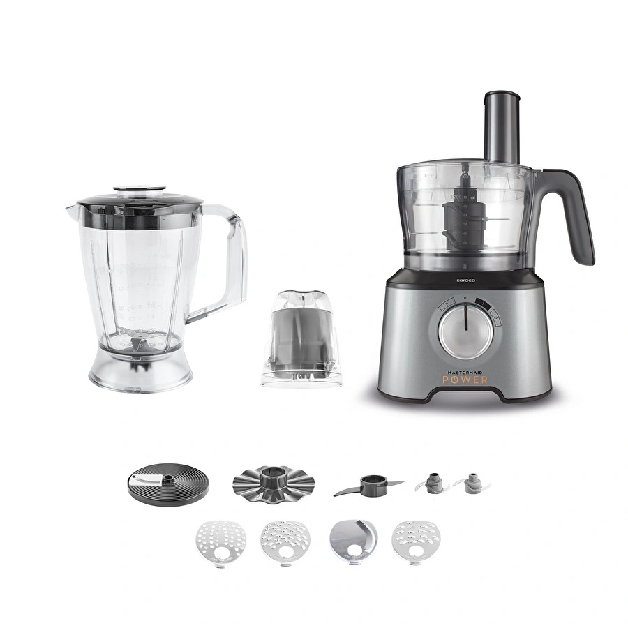 KARACA MASTERMAID POWER 10 IN 1 FOOD PREPARATION SET GALAXY GRAY