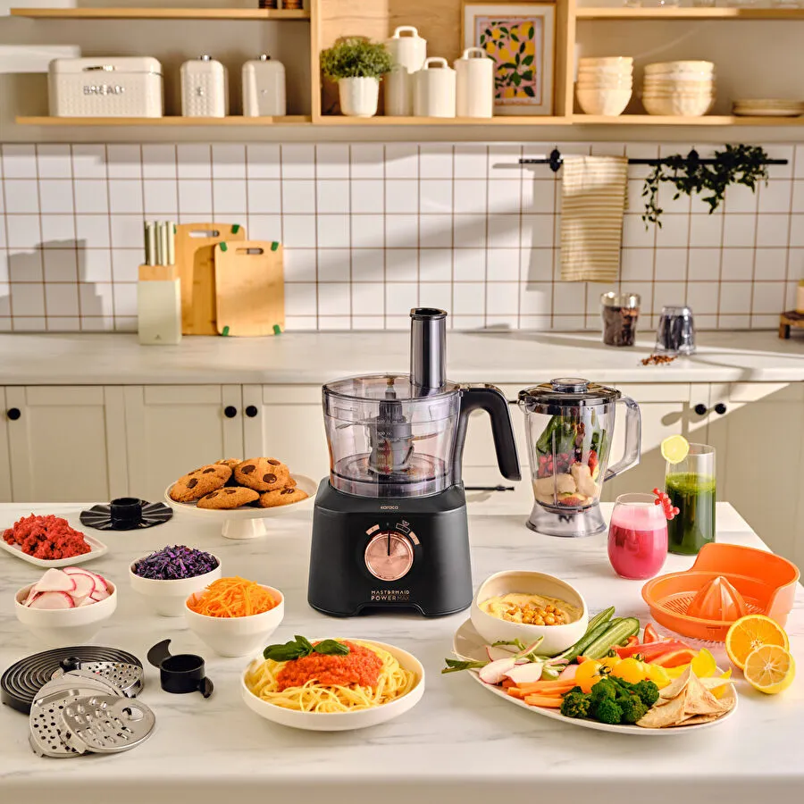 KARACA MASTERMAID POWER MAX 11 IN 1 SET MATTE BLACK-COPPER