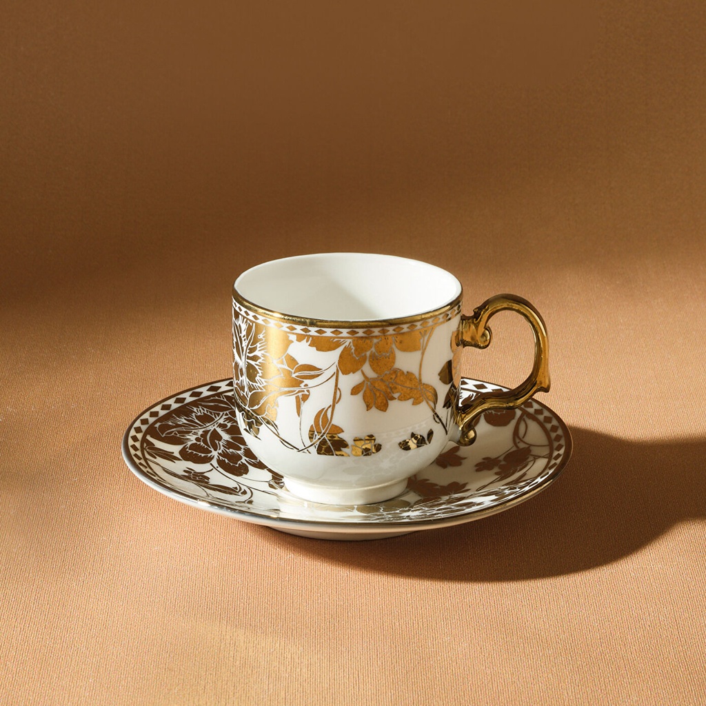 KARACA MILLA 6 KİŞİLİK 80 ML KAHV, BEYAZ