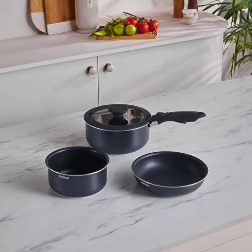 KARACA MONTREAL 8 PARÇA ÇELİK T, RENKSİZ