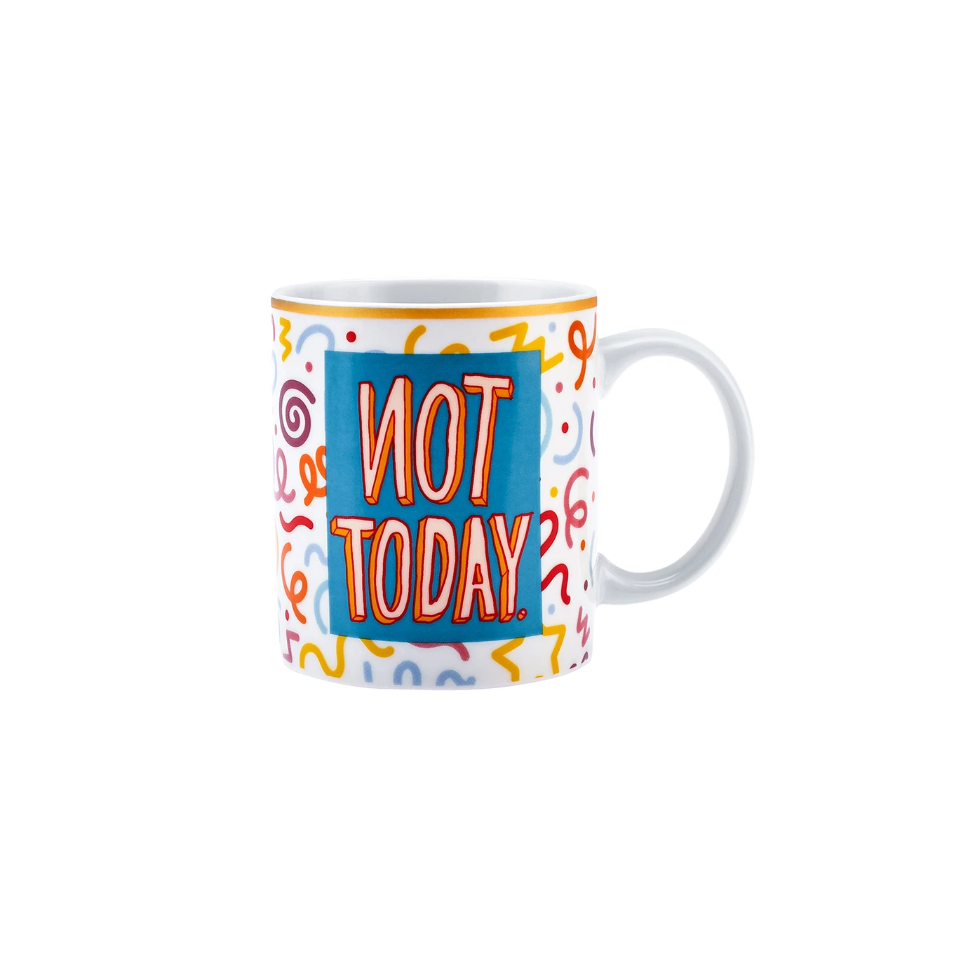 KARACA MOTTO NOT TODAY 360 ML MUG