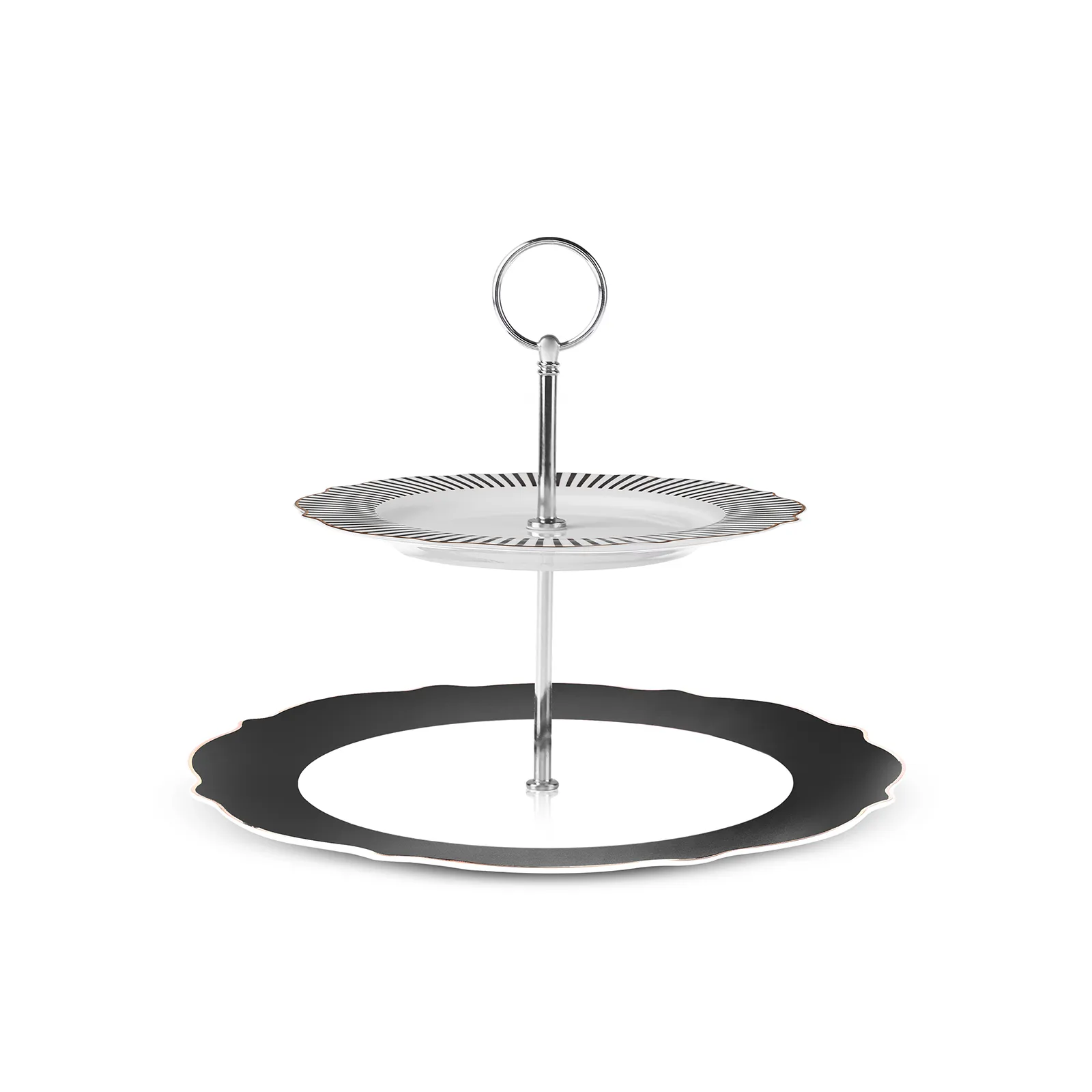 KARACA NEW ROMANTIC BLACK LAYER COOKIE DISH