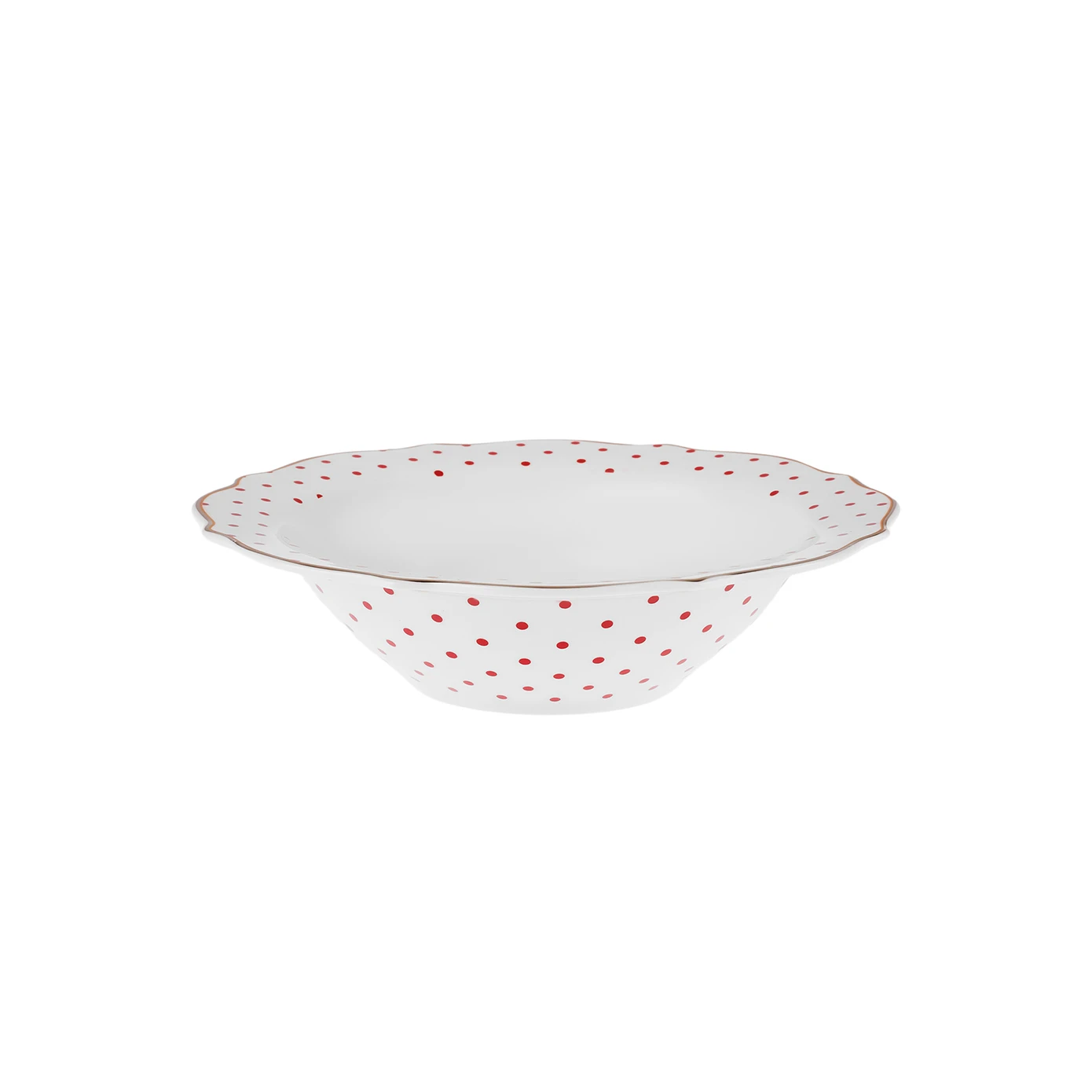 KARACA NEW ROMANTIC RED POOL BOWL 17CM