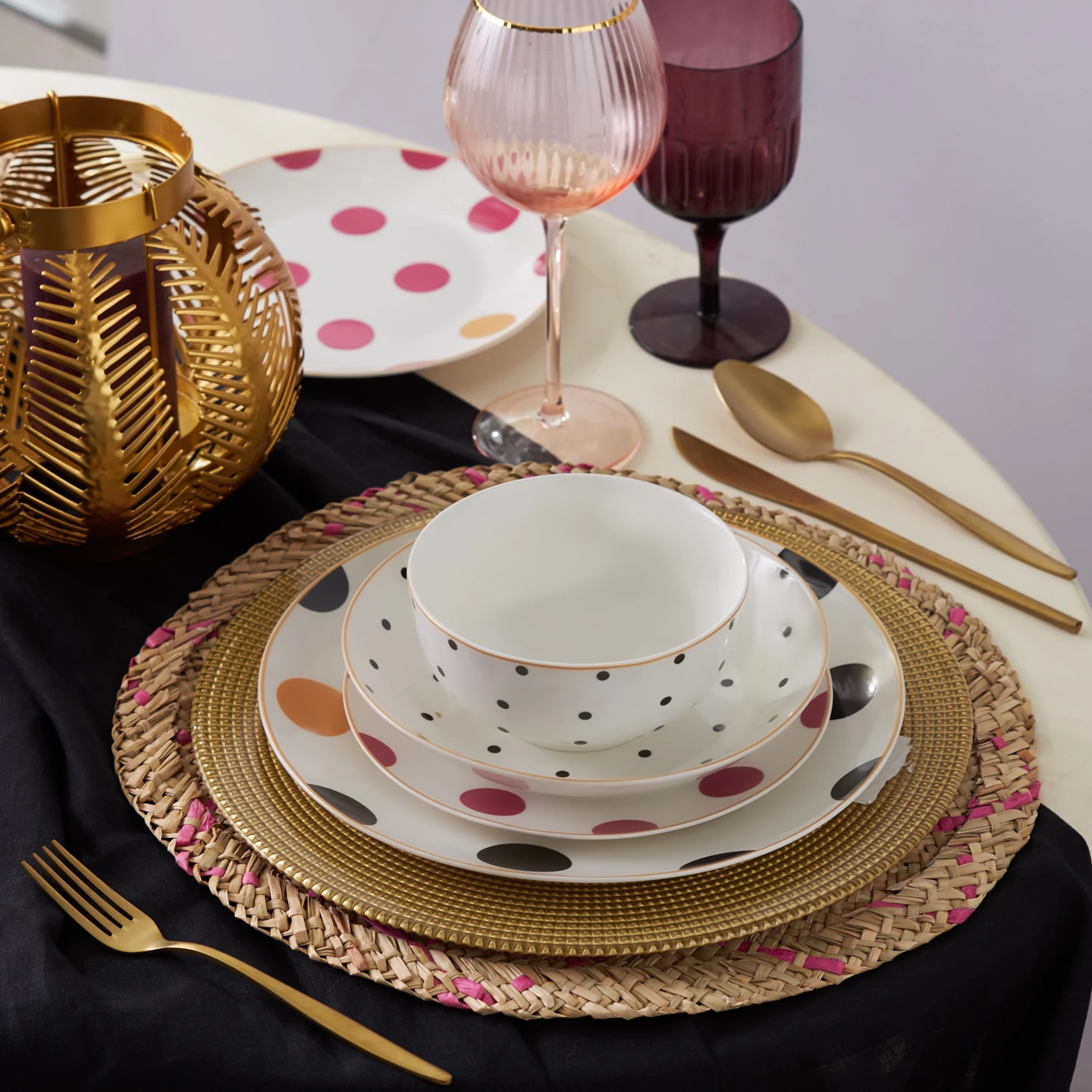 KARACA OLE 24 PIECE DINNER SET FOR 6 PEOPLE