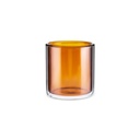 KARACA PIA AMBER WATER GLASS
