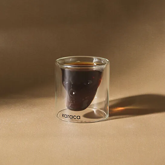 KARACA PIA ÇİFT CİDARLI SKULL KA, ŞEFFAF