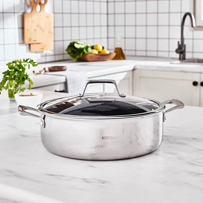 KARACA PLASMA STEEL 3PLY K.YARIK, 28 CM