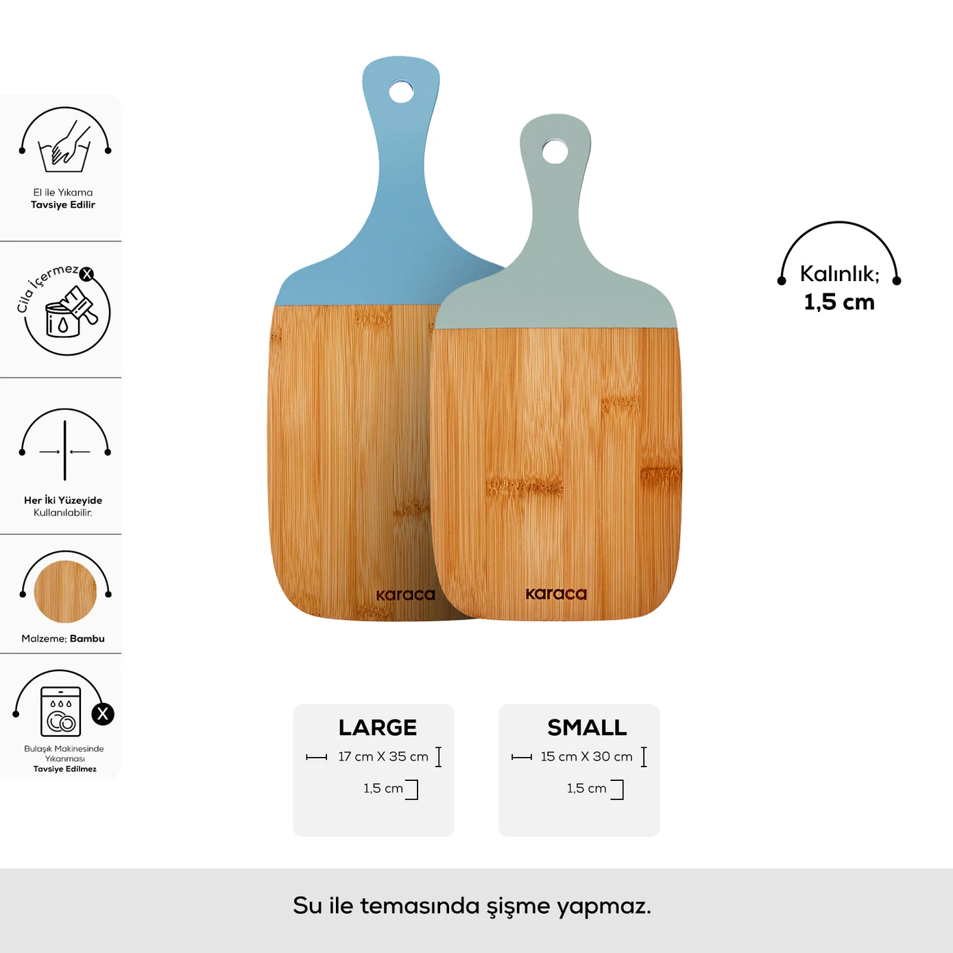 KARACA PONY BLUE 2-PIECE PRESENTATION BOARD