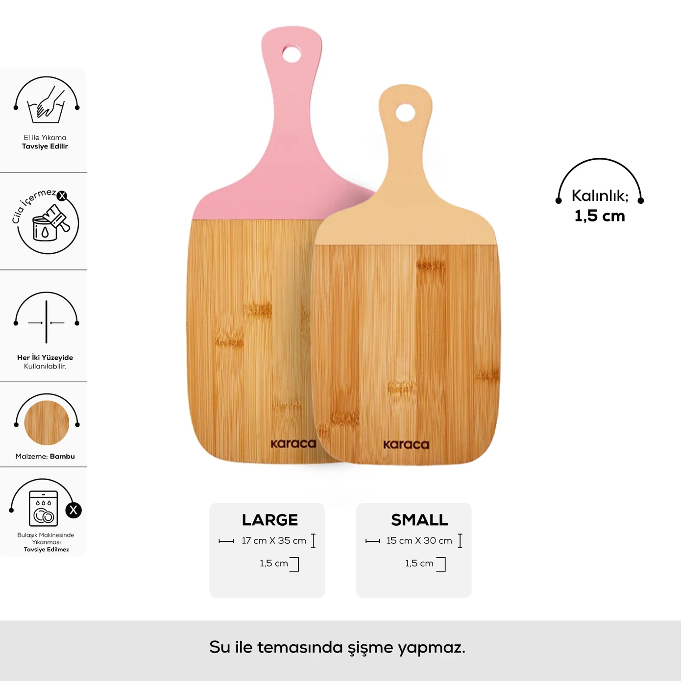 KARACA PONY PINK 2-PIECE PRESENTATION BOARD