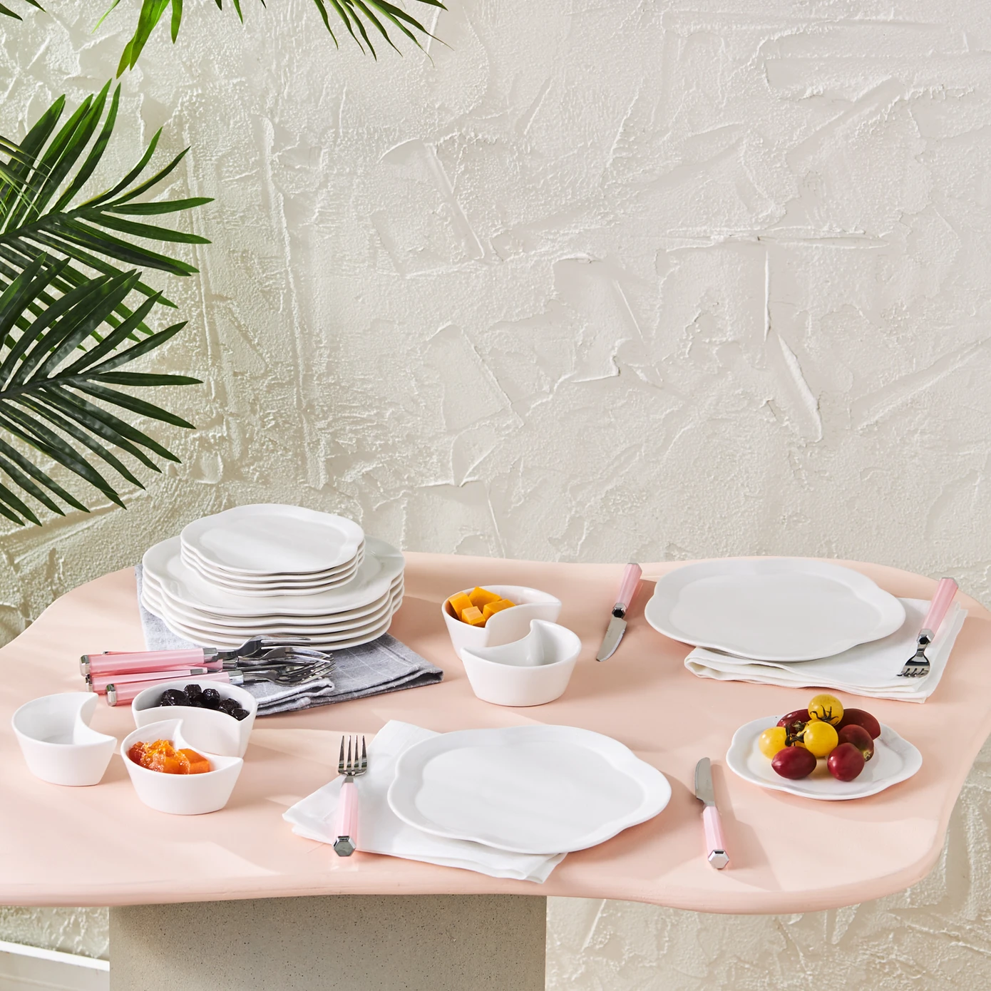 KARACA ROLLY 18 PRC BREAKFAST SET RND