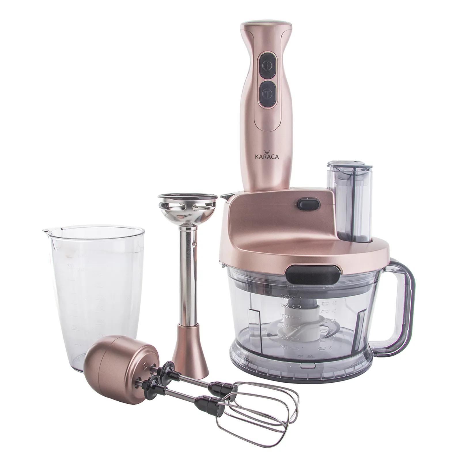 KARACA ROSEGOLD KITCHEN PROCESSOR 2000W