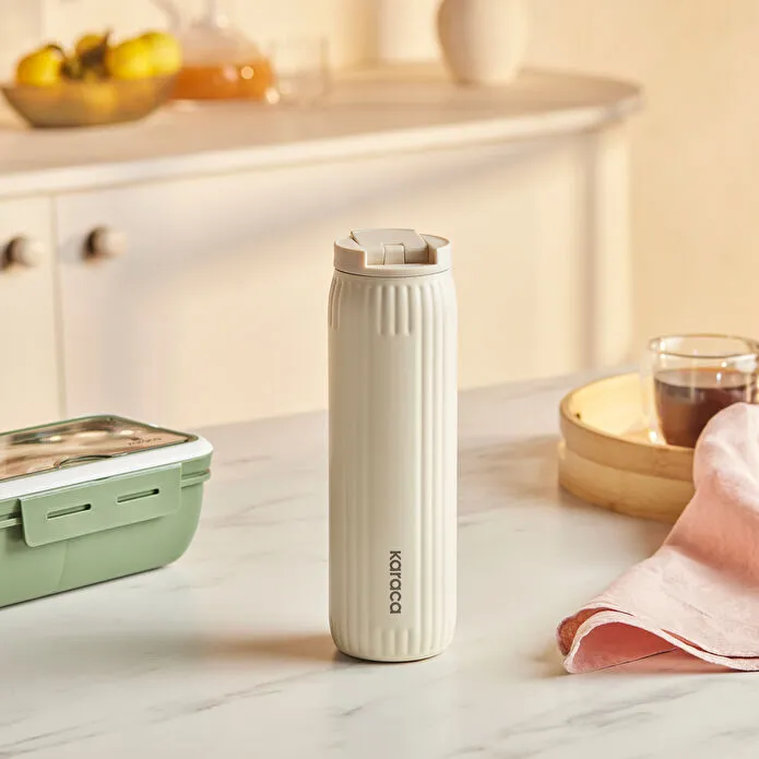 KARACA RİMO ÇELİK SIZDIRMA, 600 ML, KREM