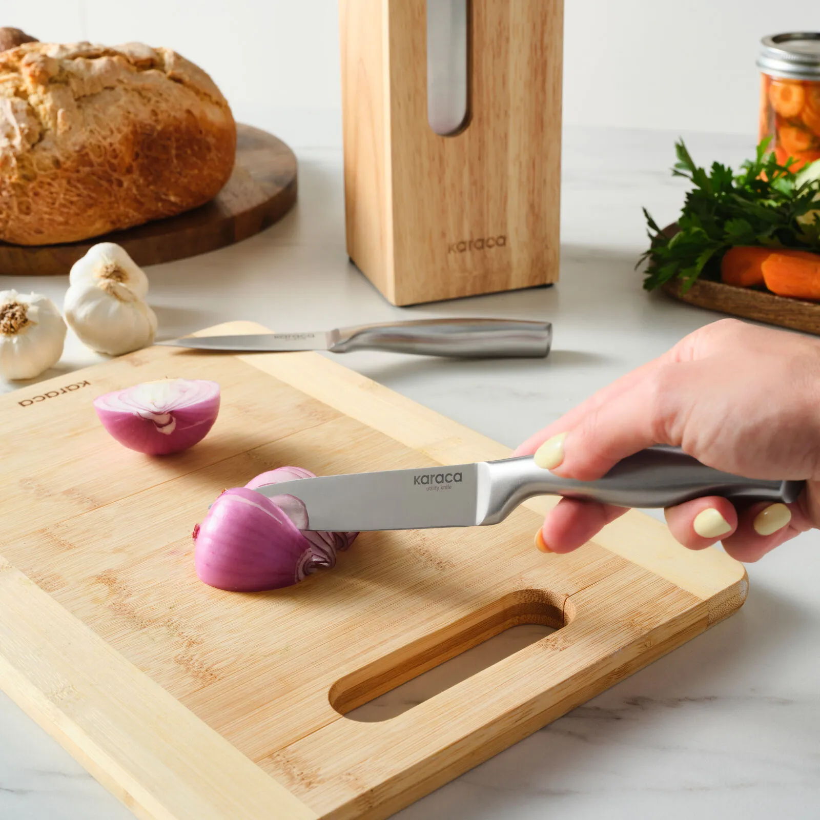 KARACA SAMURAY FORCE 6 PARÇA BIÇA, AHŞAP