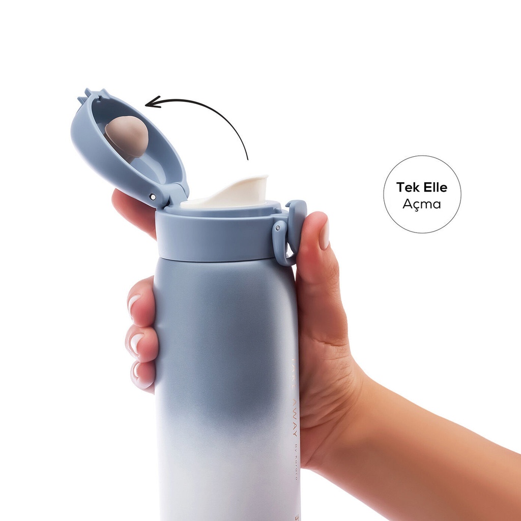 KARACA SKYFALL ÇELİK SIZDI, 350 ML, MAVİ