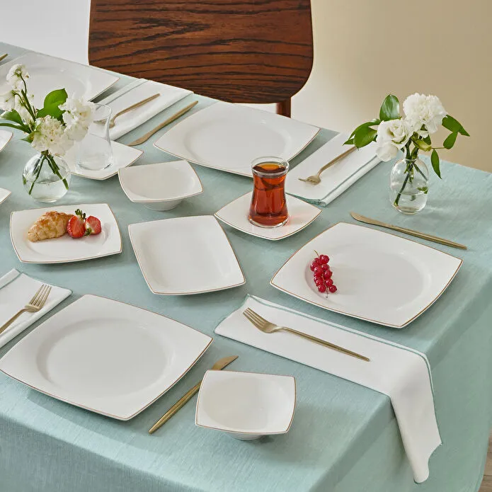 KARACA SQUARE BONE JAMIE 26 PRÇ KA, GOLD