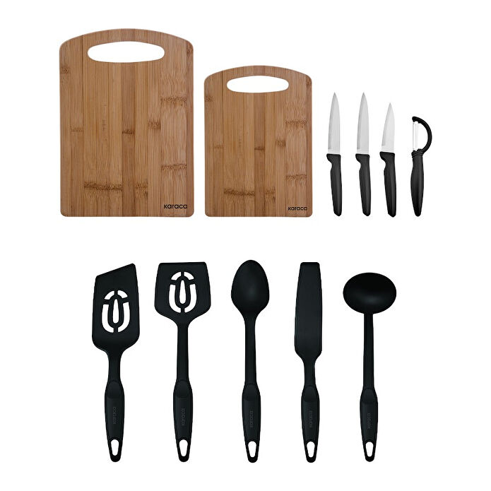 KARACA STARK 11 PARÇA MUTFAK HAZI, YEŞİL