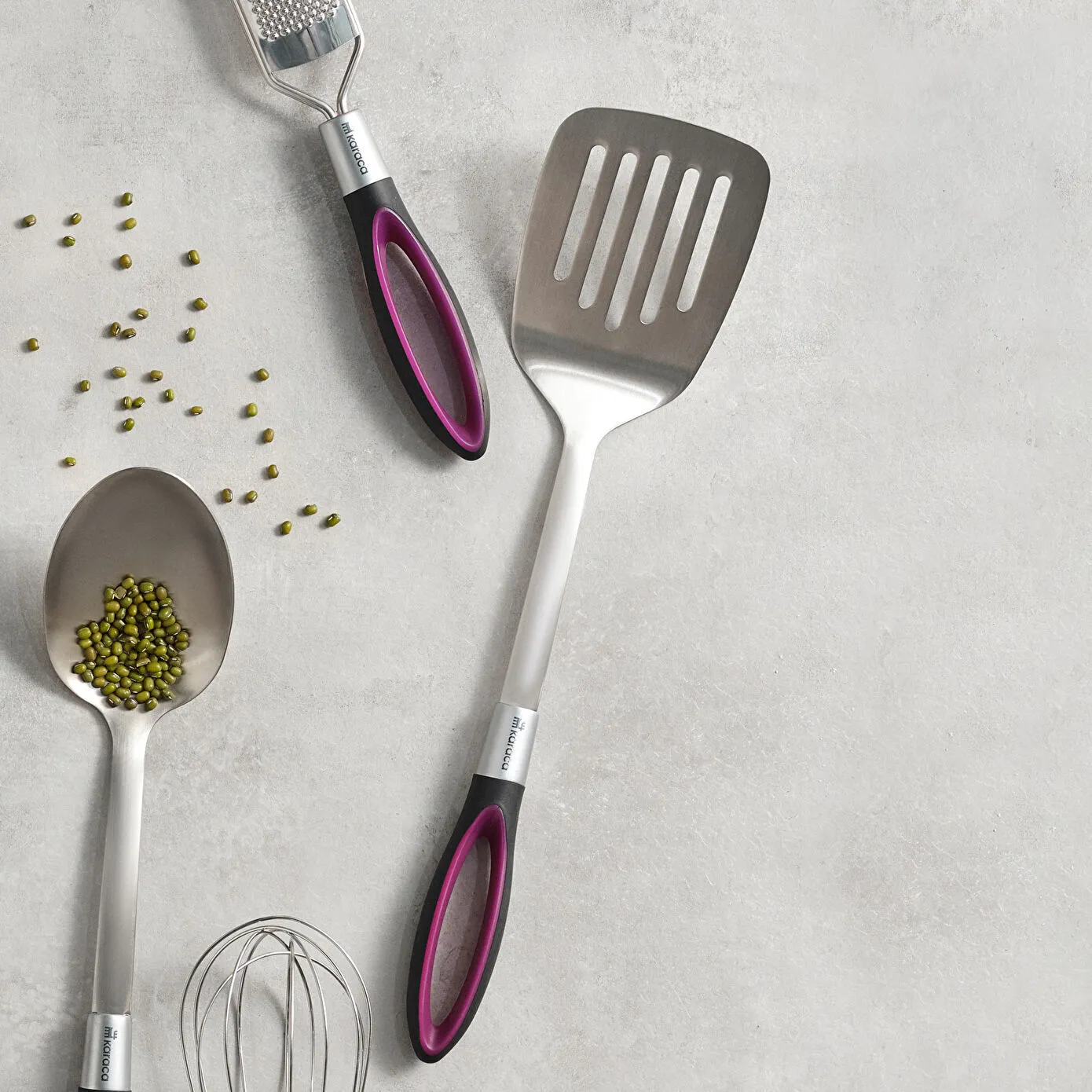 KARACA SWAN OLUKLU SPATULA, BORDO