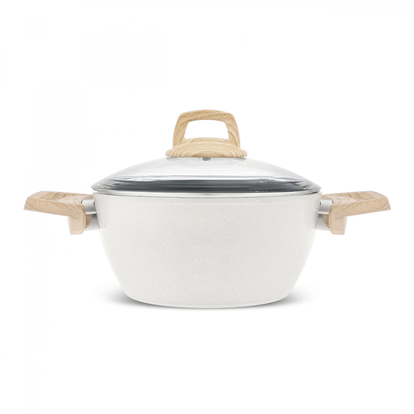 KARACA SWISS CRYSTAL 24 CM POT CREAMY