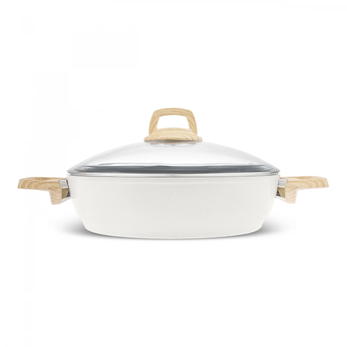 KARACA SWISS CRYSTAL 26 CM CAULY POT CREAMY