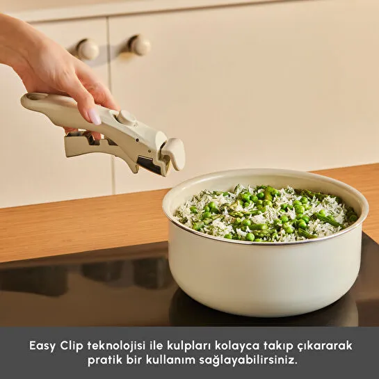 KARACA SWISS CRYSTAL EASY CLIP 9 P, KREM