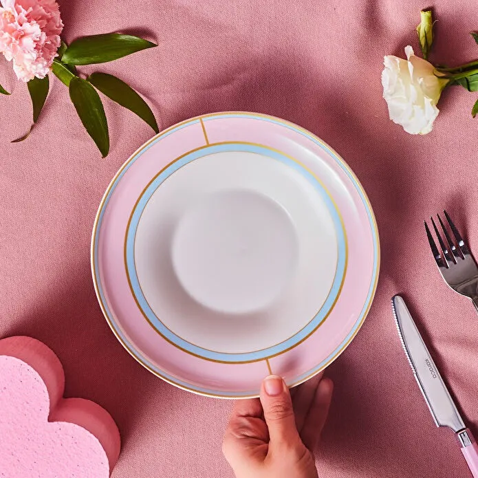 KARACA TALYA ÇUKUR TABAK, PEMBE