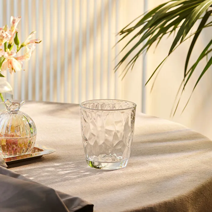 KARACA TERRE SU BARDAĞI 370ML, ŞEFFAF