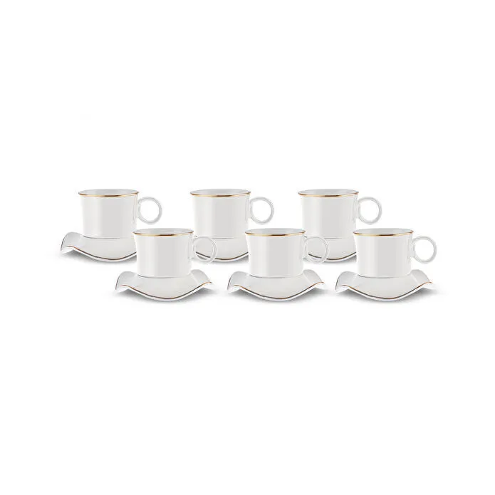 KARACA TORBA WHITE 6-CUP COFFEE CUP