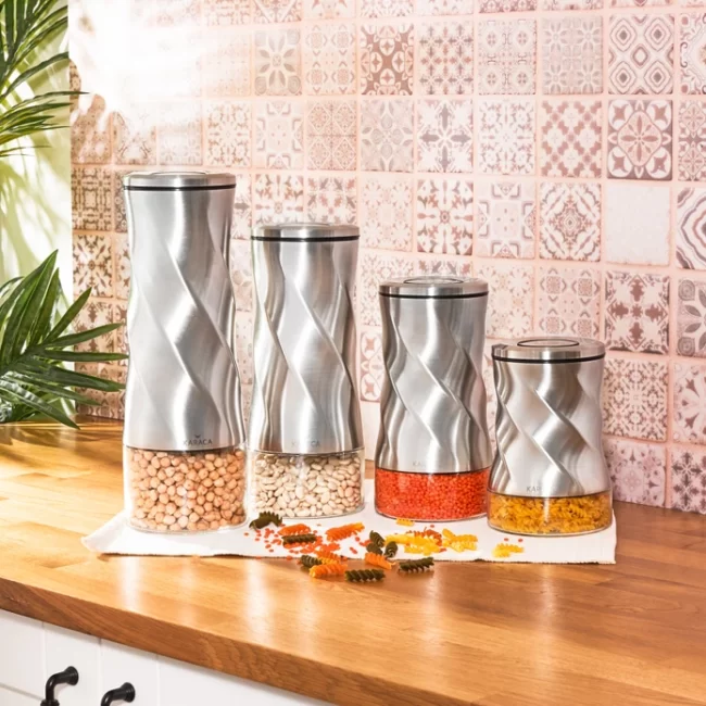 KARACA TOTTORI INOX STORAGE CONTAINER-M