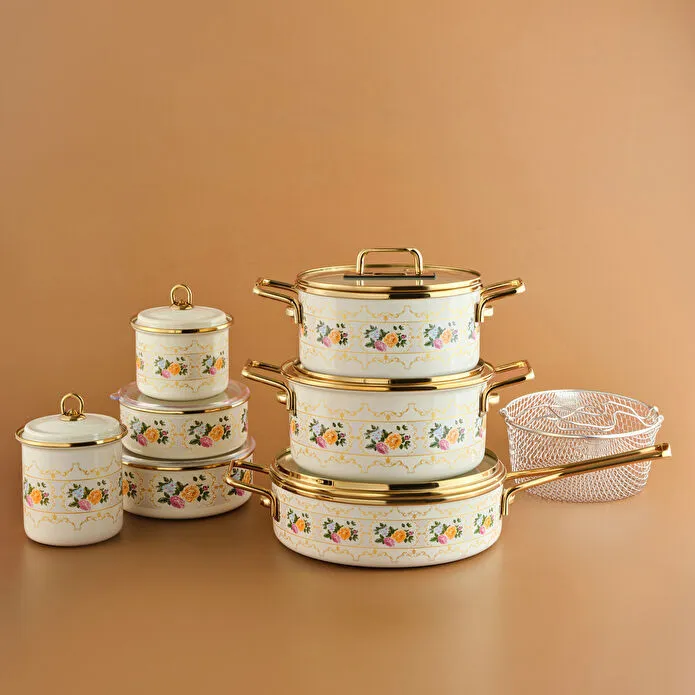 KARACA VİYAN EMAYE 14 PARÇA, MULTICOLOR