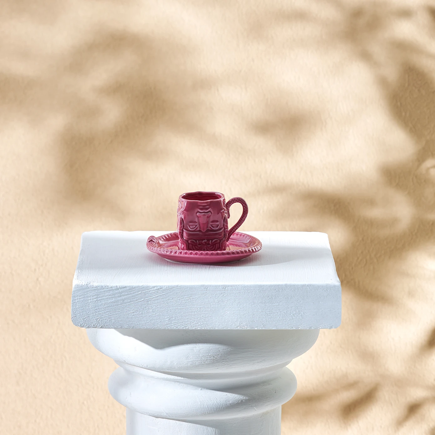 KARACA X İST COLLECTION MEDUSA TURKISH COFFEE CUP PINK