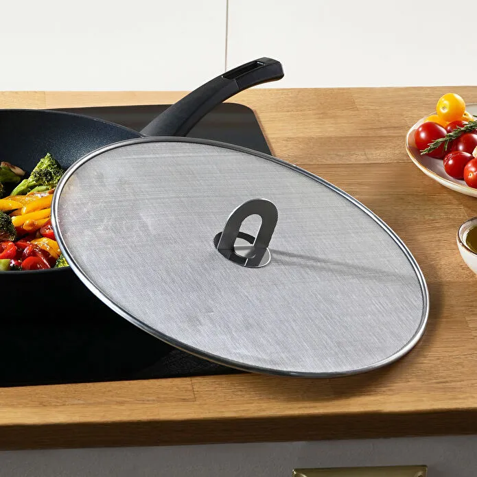 KARACA YAĞ SIÇRATMAZ METAL KIZART, ÇELİK