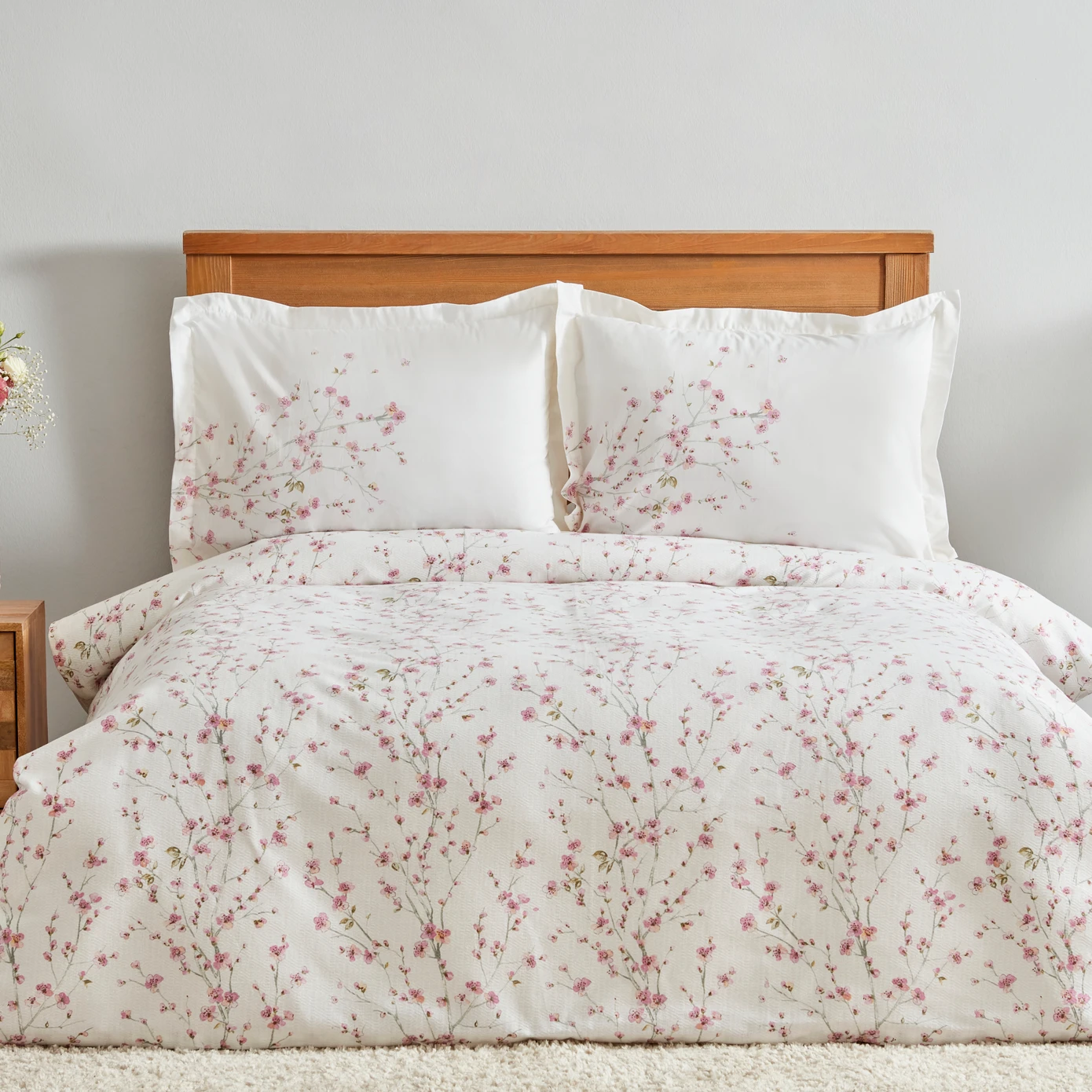 KH ANNATA SALMON RNF KING SIZE KS DUVET COVER SET (PP)