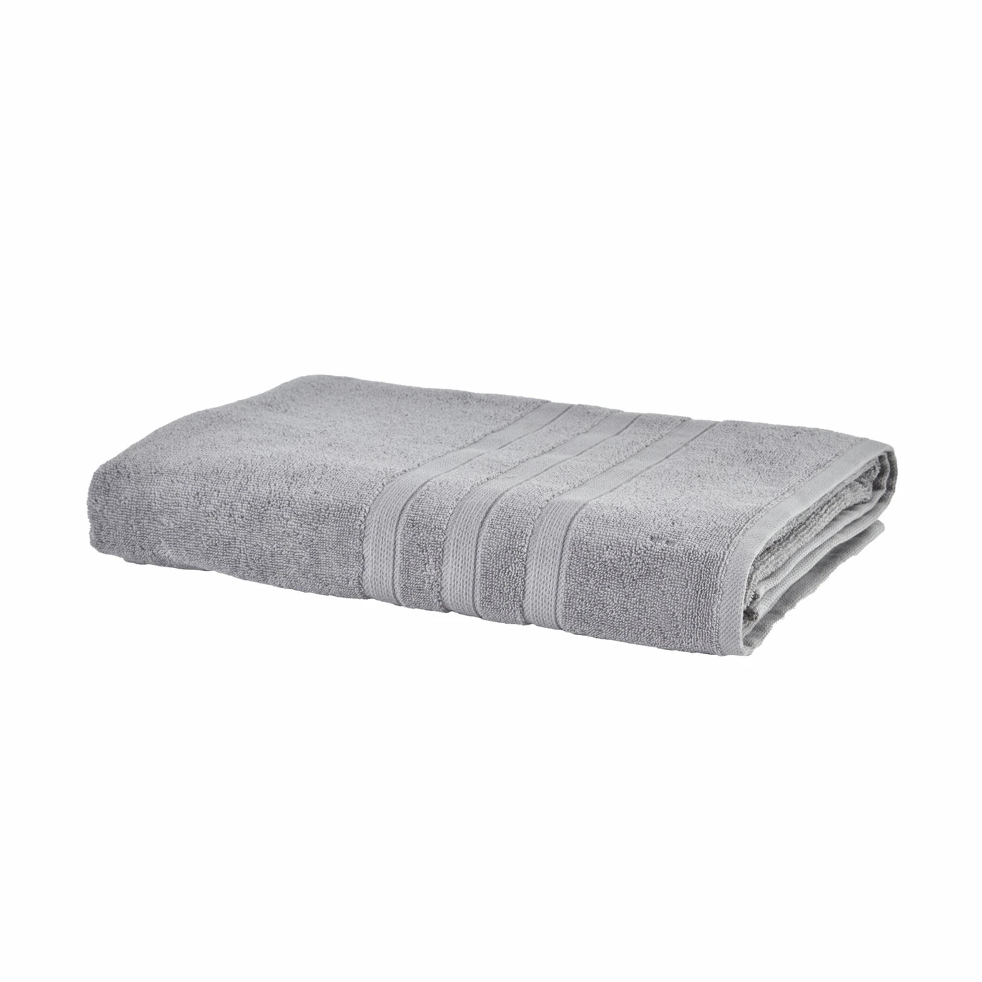 KH COMFORT TOUCH FLAT GRAY 80X150 100% COTTON TOWEL