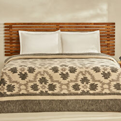 KH DAMASK PAMUKL, ÇİFT KİŞİLİK, ANTRASİT