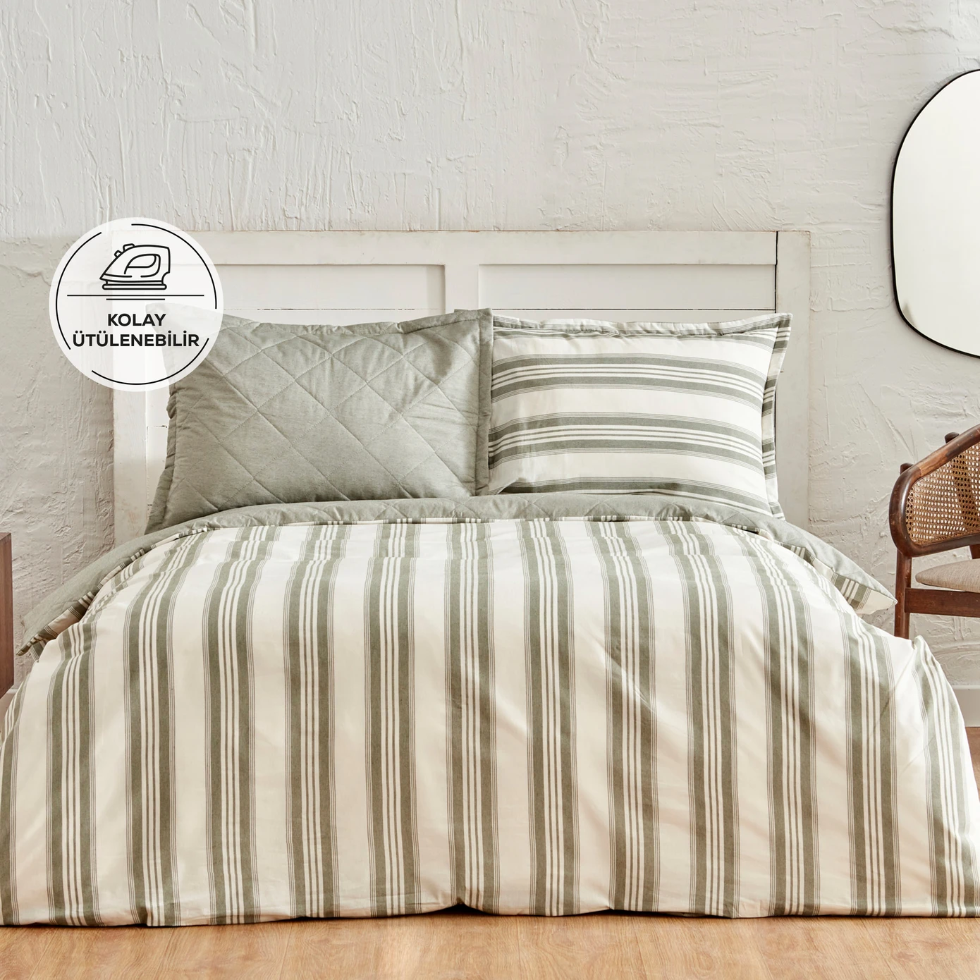 KH DORA KHAKI YARN DYED SINGLE KS COMPLETE TKM